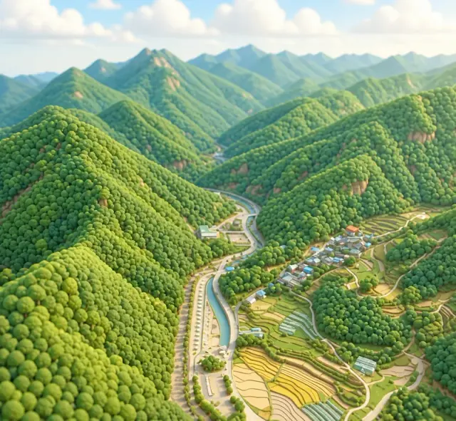 치산계곡 사진