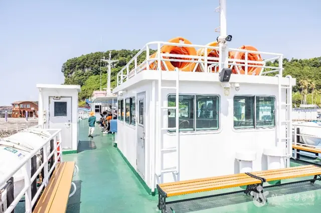 서귀포유람선 사진