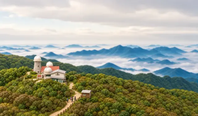소백산 천문대 사진