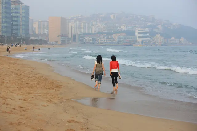 해운대해수욕장 사진