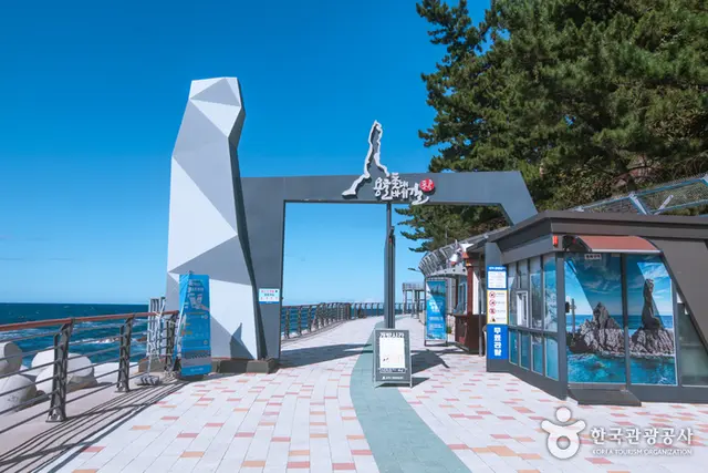 초곡용굴촛대바위길 사진