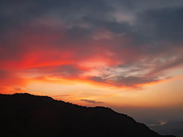 앞산 해넘이전망대 사진
