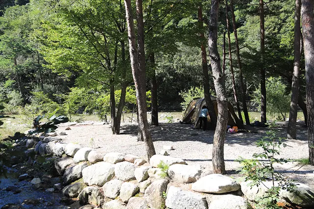 하늘빛계곡 사진