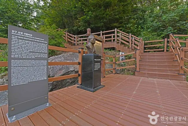 마곡사 천연송림욕장 사진