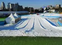 서울레저파크 어린이회관 눈썰매장 사진