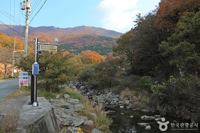 성흥사 계곡 사진
