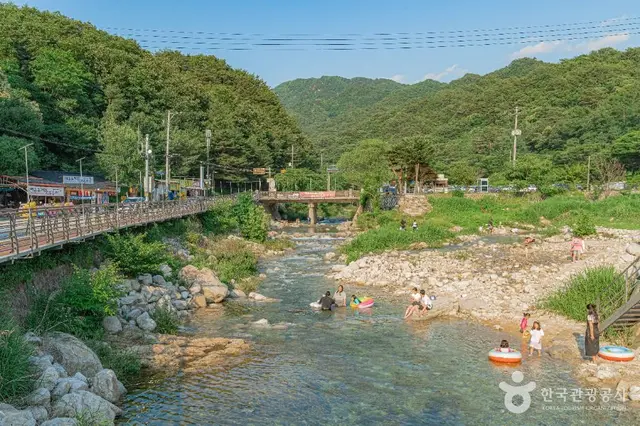 백운계곡 사진