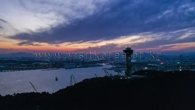 울산대교전망대 사진