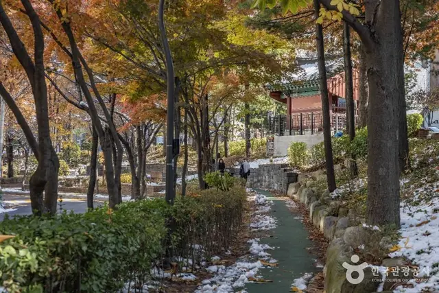장수공원(열녀문) 사진