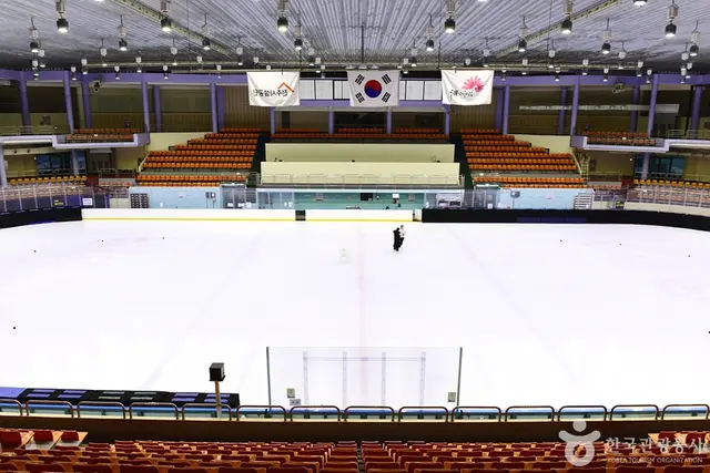 전주화산체육관 빙상경기장 사진
