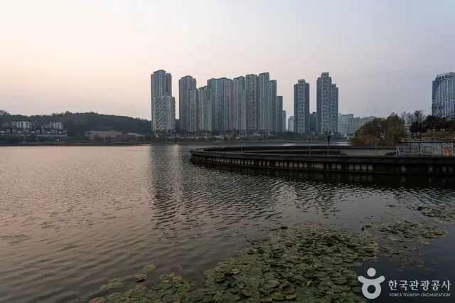광교호수공원 사진