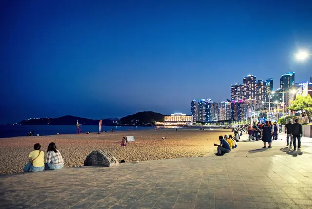 해운대해수욕장 사진