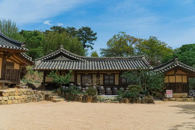 양동마을 사진