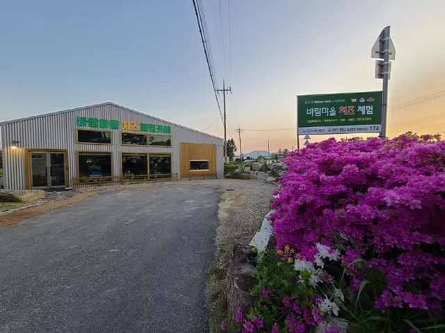 바람마을 치즈체험장 사진