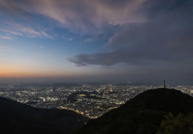 앞산 해넘이전망대 사진
