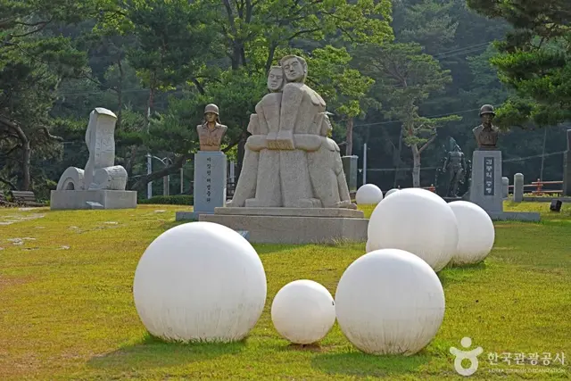 예당호 조각공원 사진