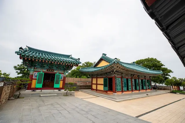 간월암 사진