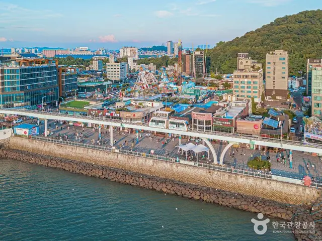 월미바다열차 사진