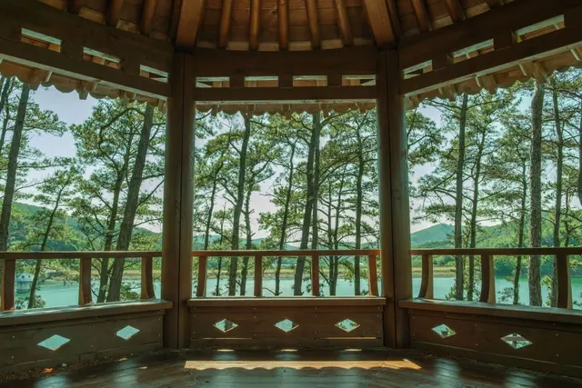 마장호수 출렁다리 사진