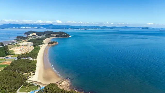 원산도해수욕장 사진