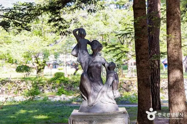 속리산조각공원 사진