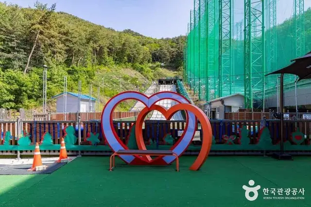 단양 사계절썰매장 사진