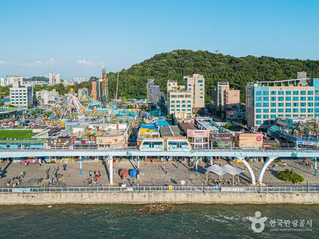 월미바다열차 사진