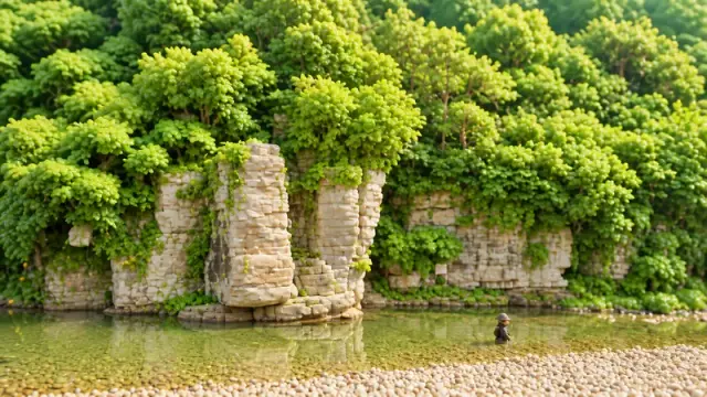용댐계곡 사진
