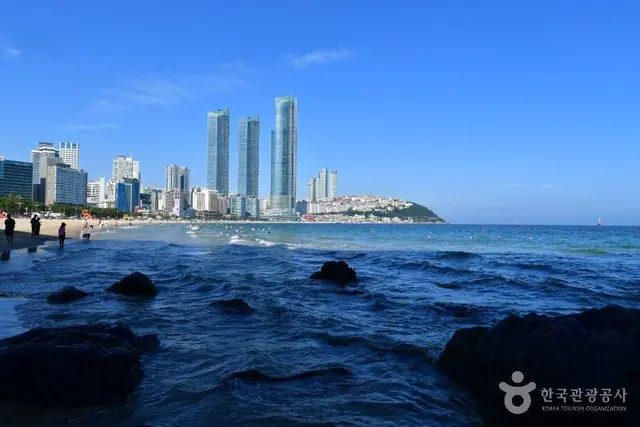 해운대해수욕장 사진