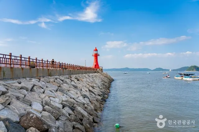 제부도등대 사진