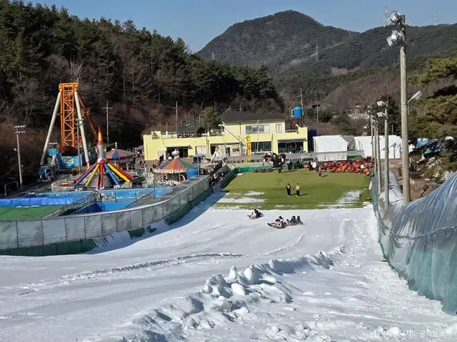 모악랜드눈썰매장 사진