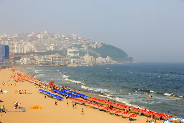 해운대해수욕장 사진