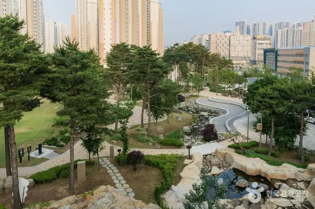 다산중앙공원 도르래놀이터 사진