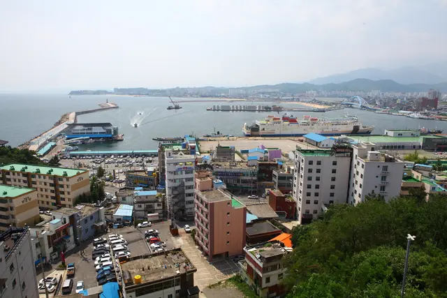 속초등대전망대 사진