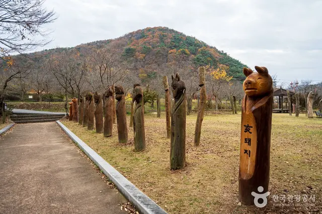 칠갑산 장승공원 사진