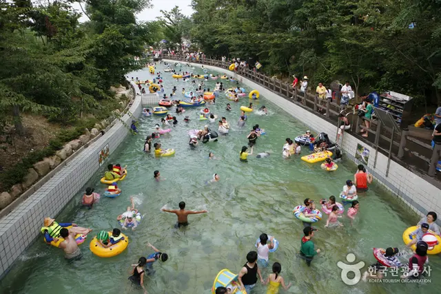 월출산기찬랜드 사진