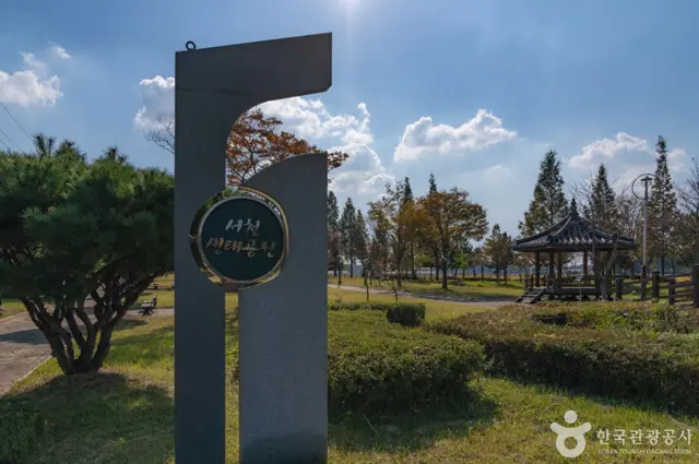 금강하구둑관광지 어린이놀이터 사진