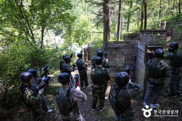 제천 산악체험장 사진