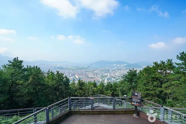 안민고개 만남전망대 사진