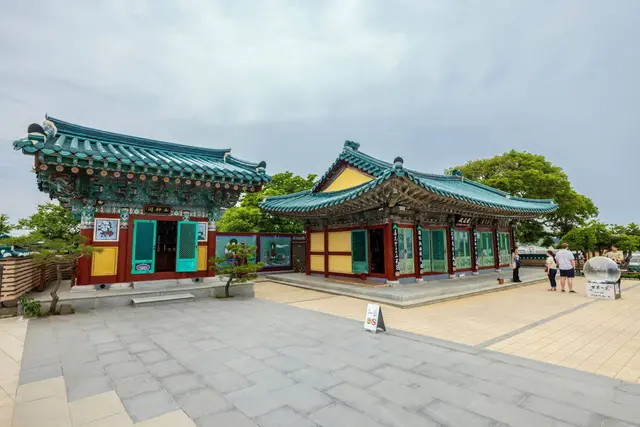 간월암 사진