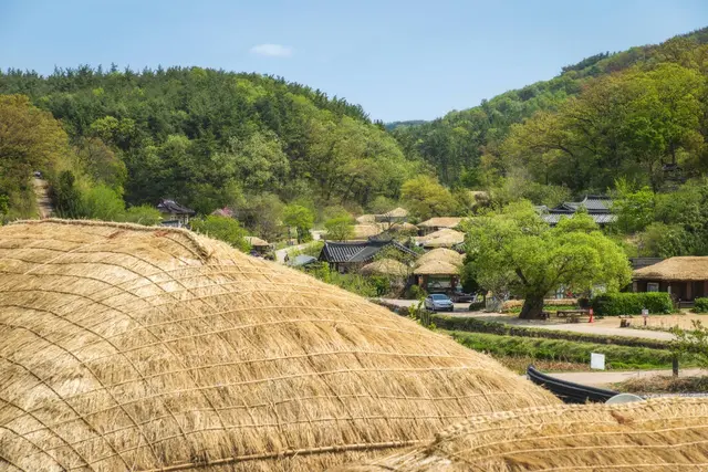 양동마을 사진