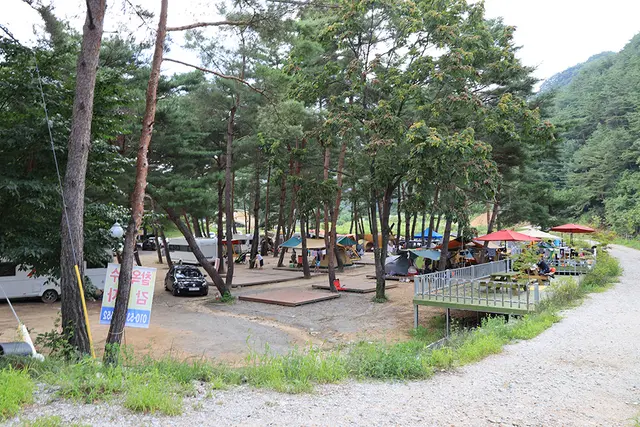 용오름캠핑장 사진