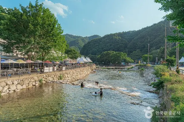 백운계곡 사진