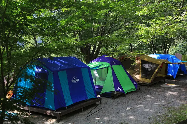 지리산백무동야영장 사진