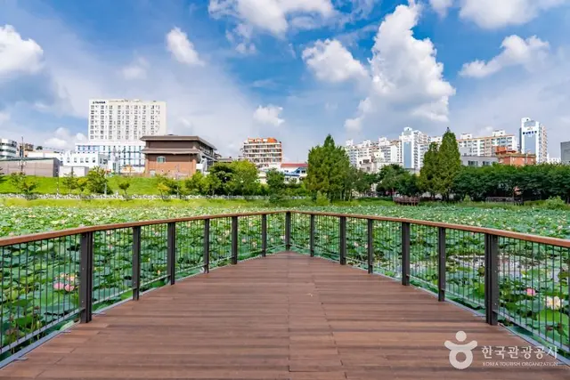 봉담호수공원 조합놀이대 사진
