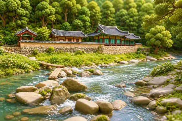 석천계곡 사진