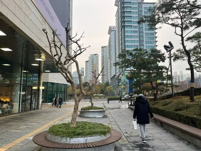 디큐브시티 해바라기 공원 사진