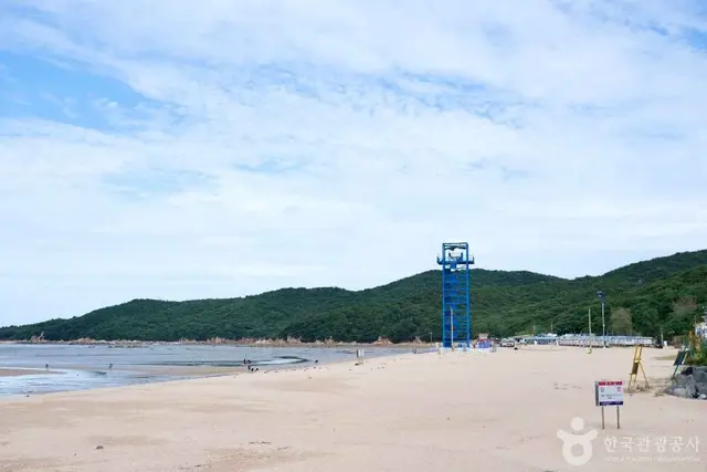 하나개해수욕장 사진