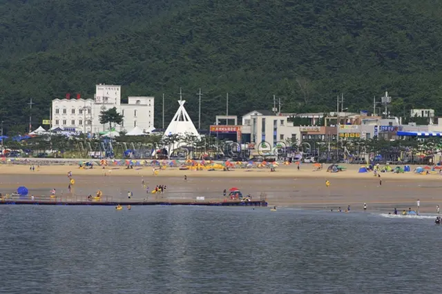 만리포해수욕장 사진