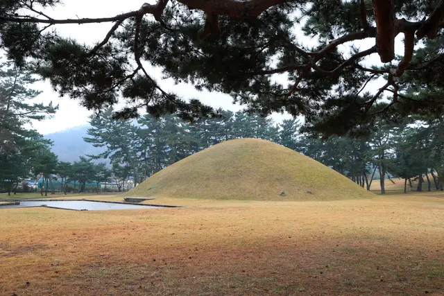 무열왕릉 사진